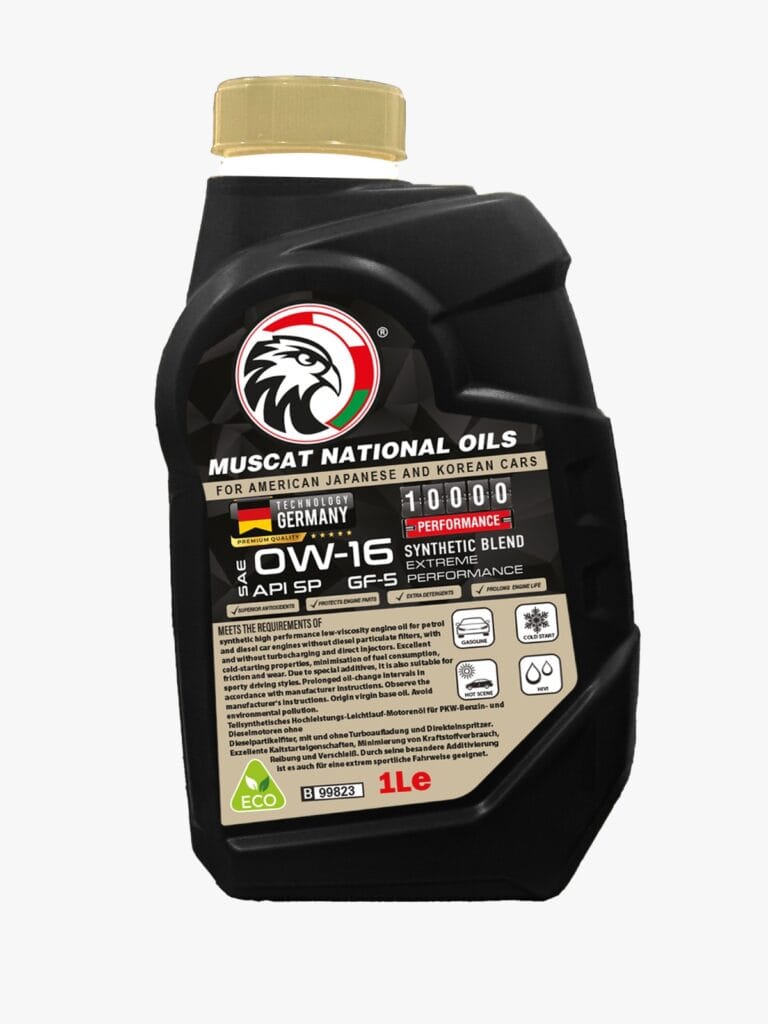 SAE 0W-16 API SP GF-5 Synthetic Blend Extreme Performance - 1Le