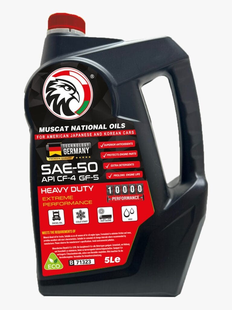 SAE-50 API CF-4 GF-5 Heavy Duty Extreme Performance - 5Le