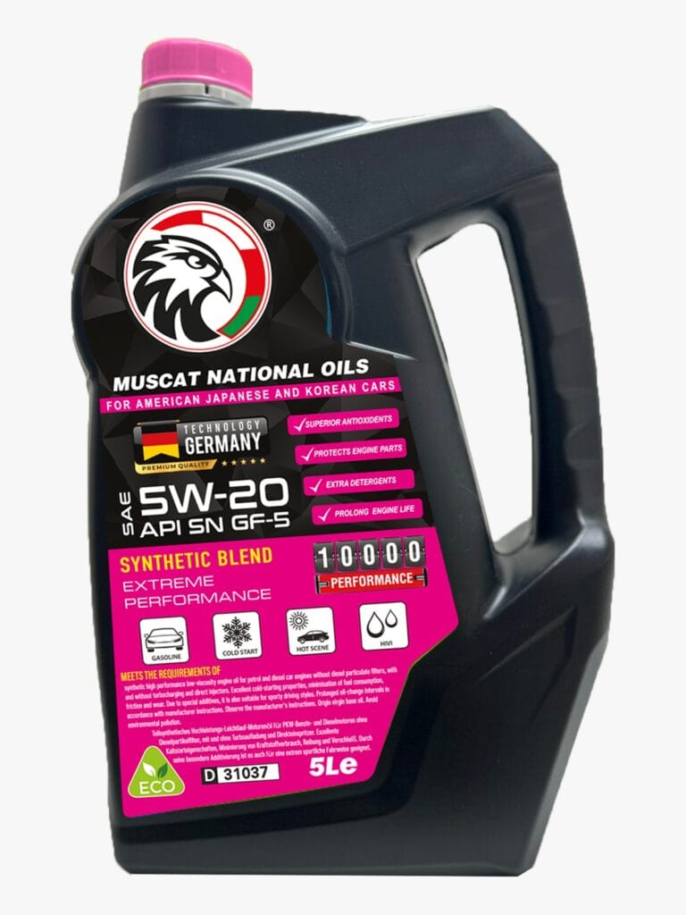 SAE 5W-20 API SN GF-5 Synthetic Blend Extreme Performance - 5Le
