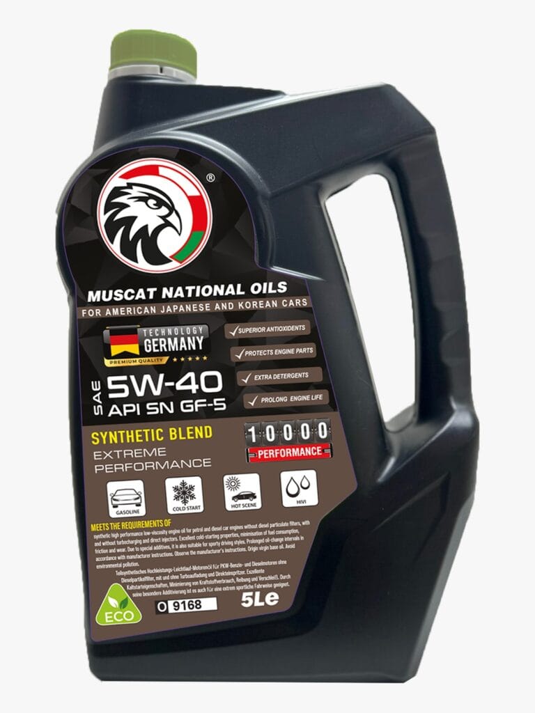 SAE 5W-40 API SN GF-5 Synthetic Blend Extreme Performance - 5Le